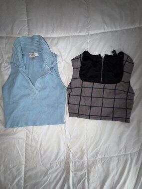 Blue tops bundle - Size M